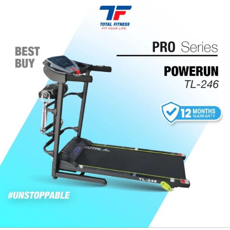 TREADMILL FITNESS TOTAL TL-246 TREADMILL ELEKTRIK