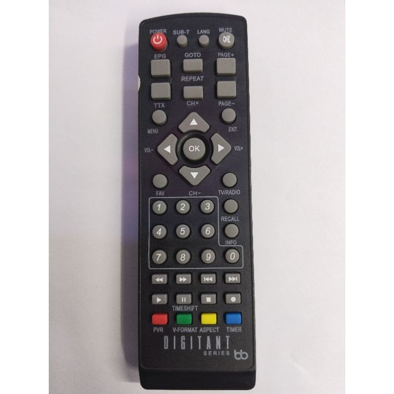 REMOT REMOT DVB-T2 SET TOP BOX LUBY-01-LUBY-02 LUBY-03
