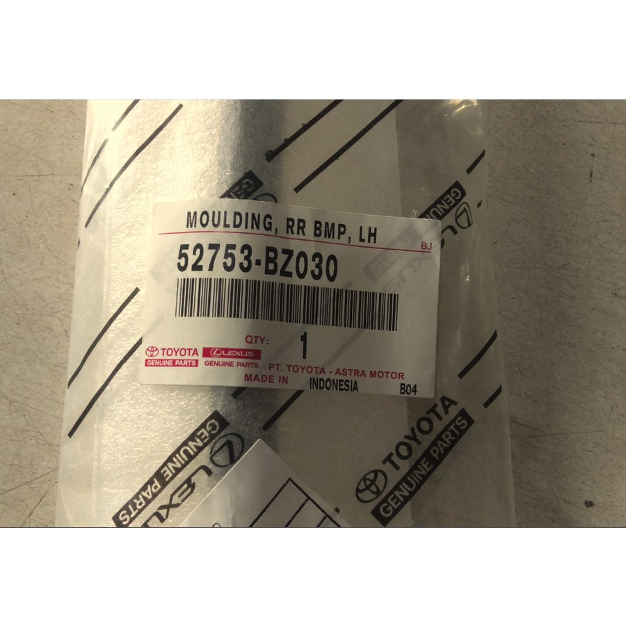 Moulding Bumper Belakang Kiri Avanza 2019