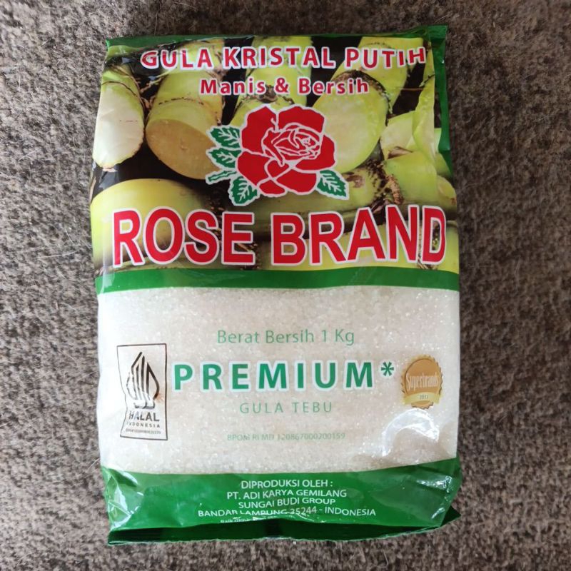 

ROSE BRAND ~ GULA TEBU PREMIUM 1KG
