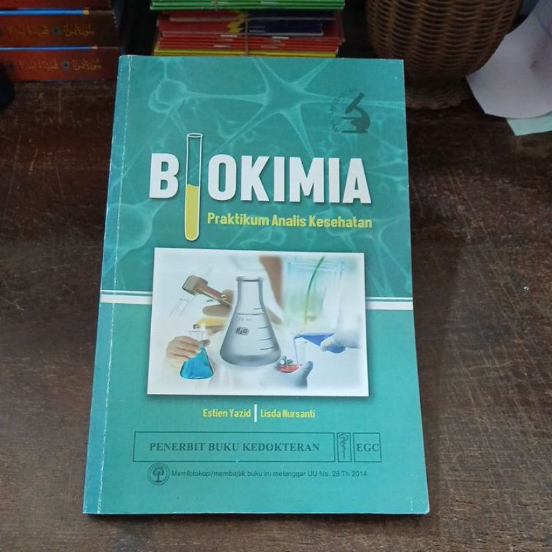 Buku Terbaru Biokimia Praktikum Analis Kesehatan - EGC