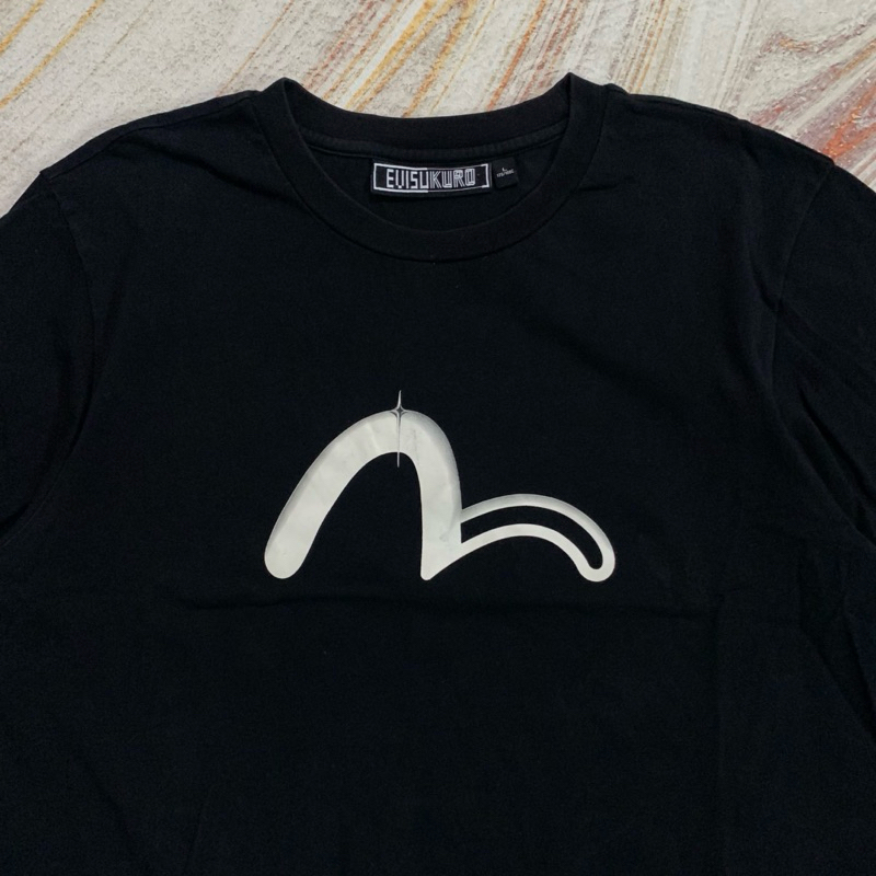 TSHIRT EVISU KURO