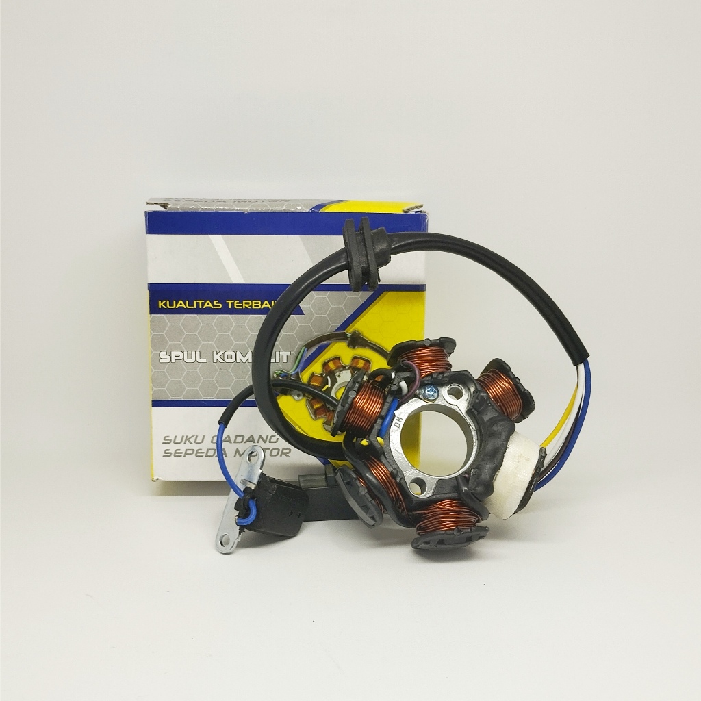 SPUL SPOOL LAMPU ASSY MOTOR HONDA SUPRA X/SUPRA FIT LAMA - SPUL ASSY SUPRA - SPOOL ASSY SUPRA (CCP)