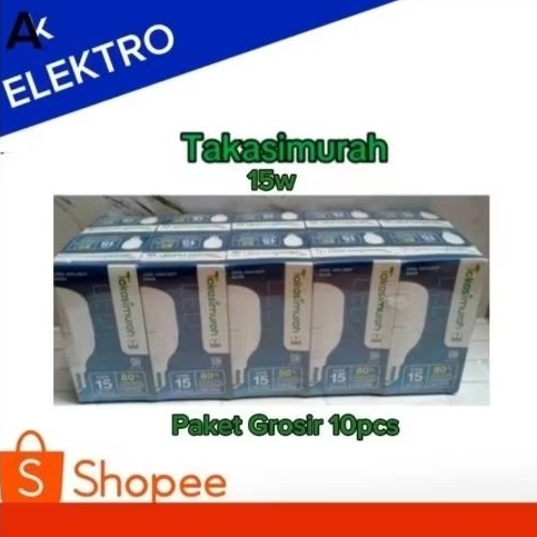 paket 10pc lampu led takasimurah 15w/lampu murah 15w takasimurah