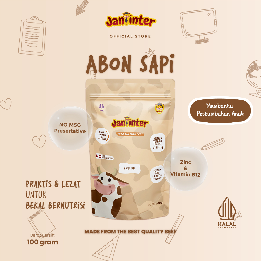 

JanPinter - Abon Sapi 100gr