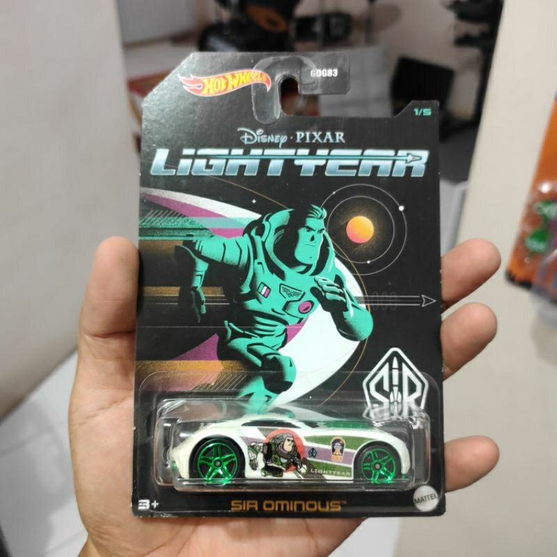 HOTWHEELS JAGO BALAP DRAG RACE SIR OMINOUS BUZZ LIGHTYEAR TOY STORY