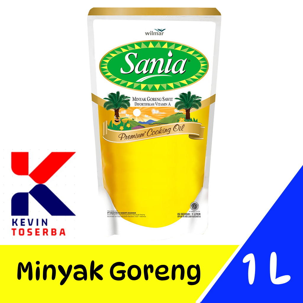 

aina Sania Minyak Goreng Premium 1L Antioksidan