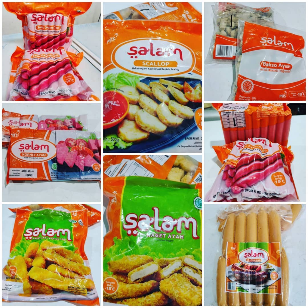 

Salam bakso All Varian Sosis Nugget Baso ayam sapi sosis bakar besar mini 500gr 12 1kg paket murah meriah bakso kerikil