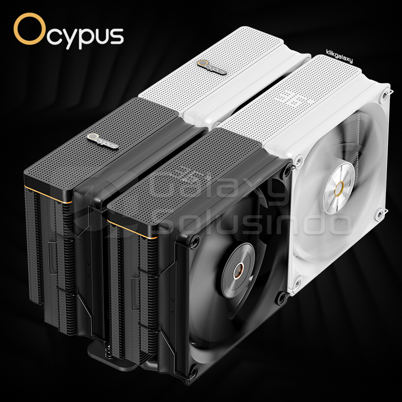 OCYPUS IOTA A62 CPU Cooler - Black / White