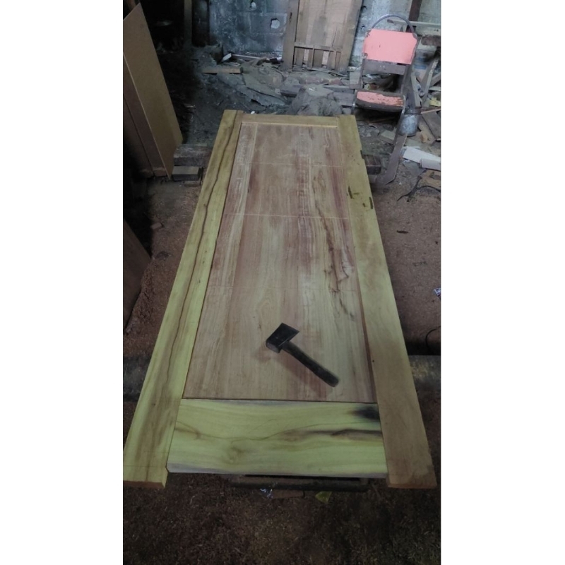 kusen pintu minimalis 1 set kusen+pintu+loster