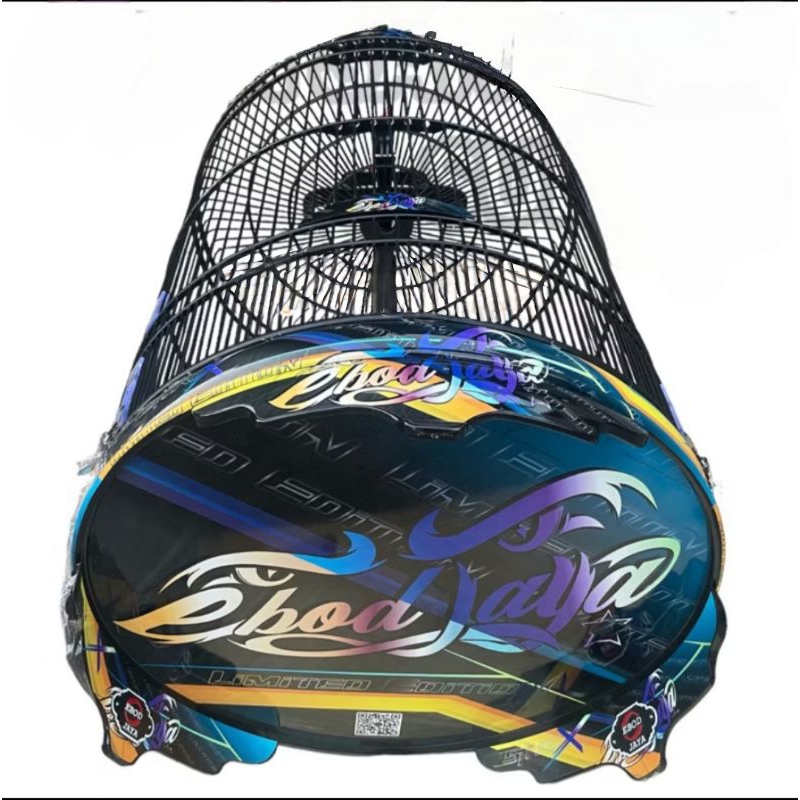 (KARGO) KANDANG SANGKAR MURAI EBOD PVC DECAL EBOD JAYA LIMITED EDITION