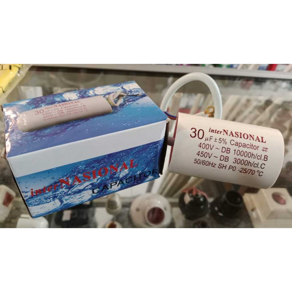 CAPASITOR POMPA AIR 30 NASIONAL