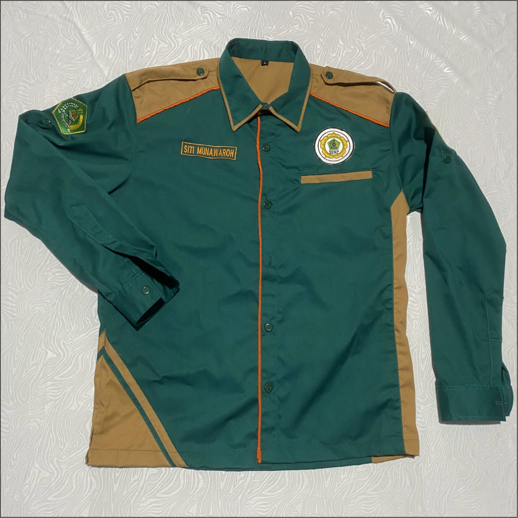 KEMEJA PDL/PDH BORDIR CUSTOM / KEMEJA CUSTOM DESAIN / KEMEJA BORDIR