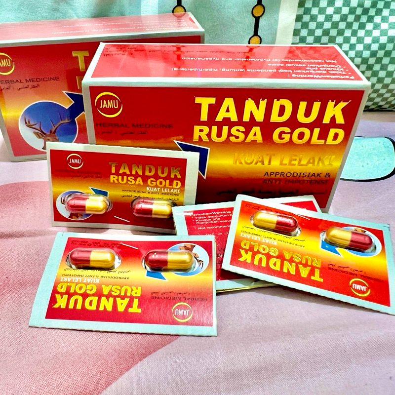 tanduk rusa goldd kapsul