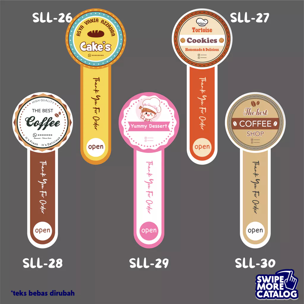 

Cetak Stiker Label Segel Botol Custom | Sticker Segel Toples Kue Kering Kemasan Makanan