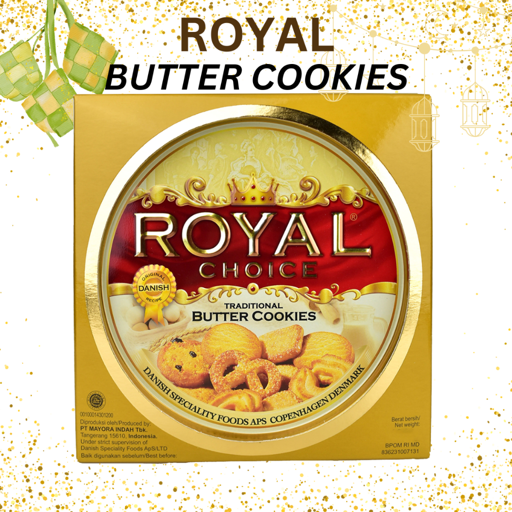 

Royal Biskuit Royal 240gr, Biskuit Royal 480gr, Royal Butter Cookies Murah