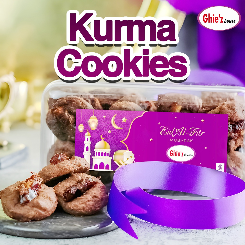 

Kue Coklat Kurma | Dates Cookies | Kurma | Cookies Kurma | Kue Lebaran | Ghiez House