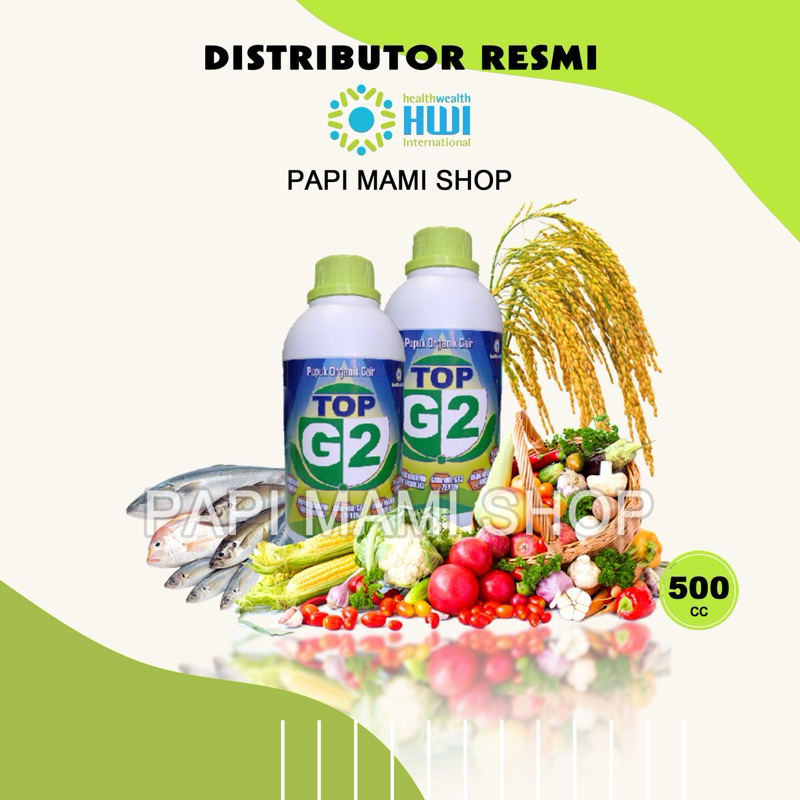 TOP G2 pupuk organik cair