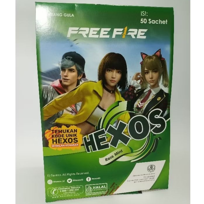 

HEXOS BOX ISI 50 SACHET