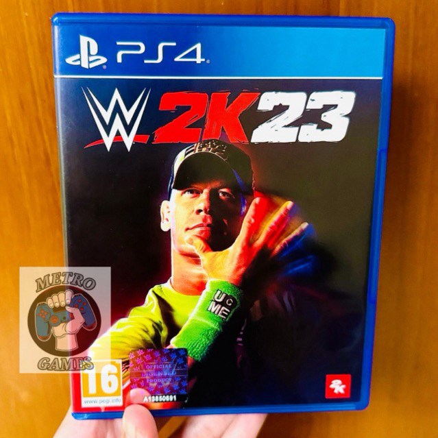 Ps4 WWE 2K23 Kaset WWE 2K23 PS Playstation 4 5 CD BD Game Games Original asli ori ww w2k23 ww2k23 ww