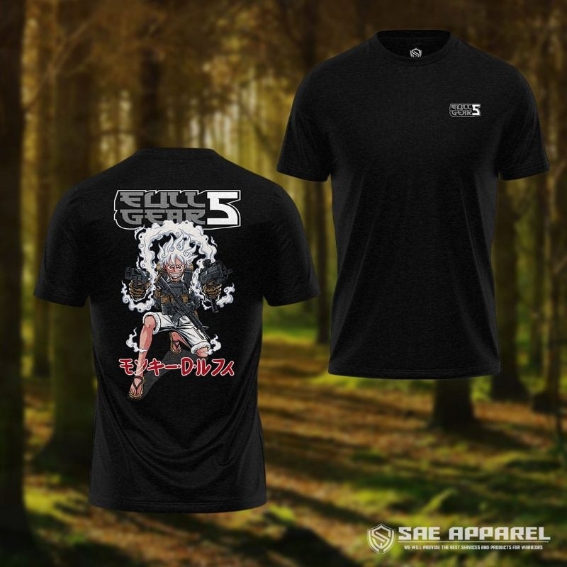 Kaos T-shirt "full gear one piece" cotton combat 24s