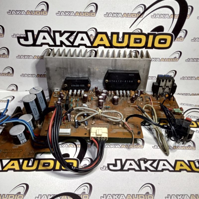 Kit Amplifier 4 Chanel Stk412-010 Stk402-030 (Ic Original)