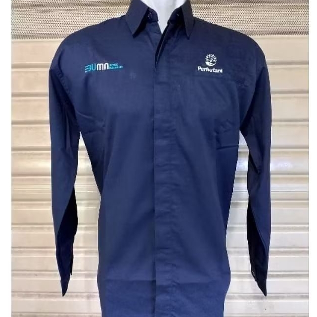 kantong 1 Kemeja perhutani baju perhutani seragam perhutani Pdh perhutani kemeja kerja perhutani baj