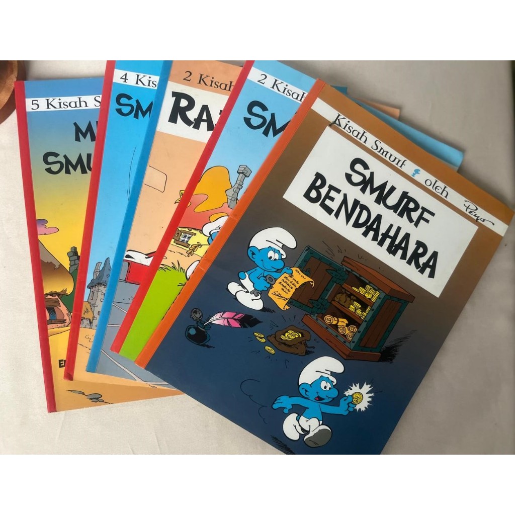 Buku Komik Smurf / Komik Smurf Peyo