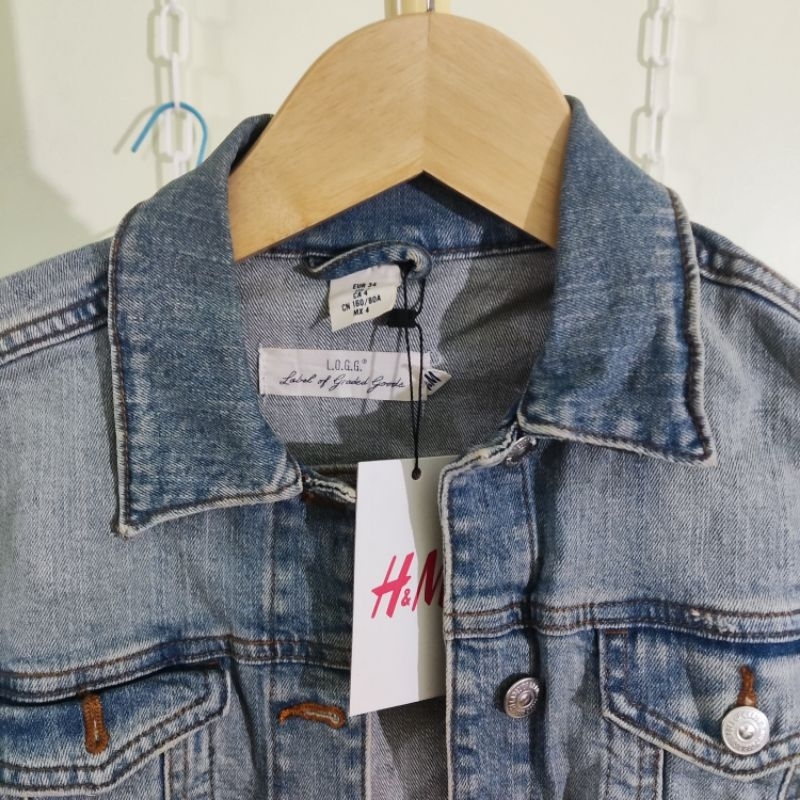 Jacket denim jeans  h&m