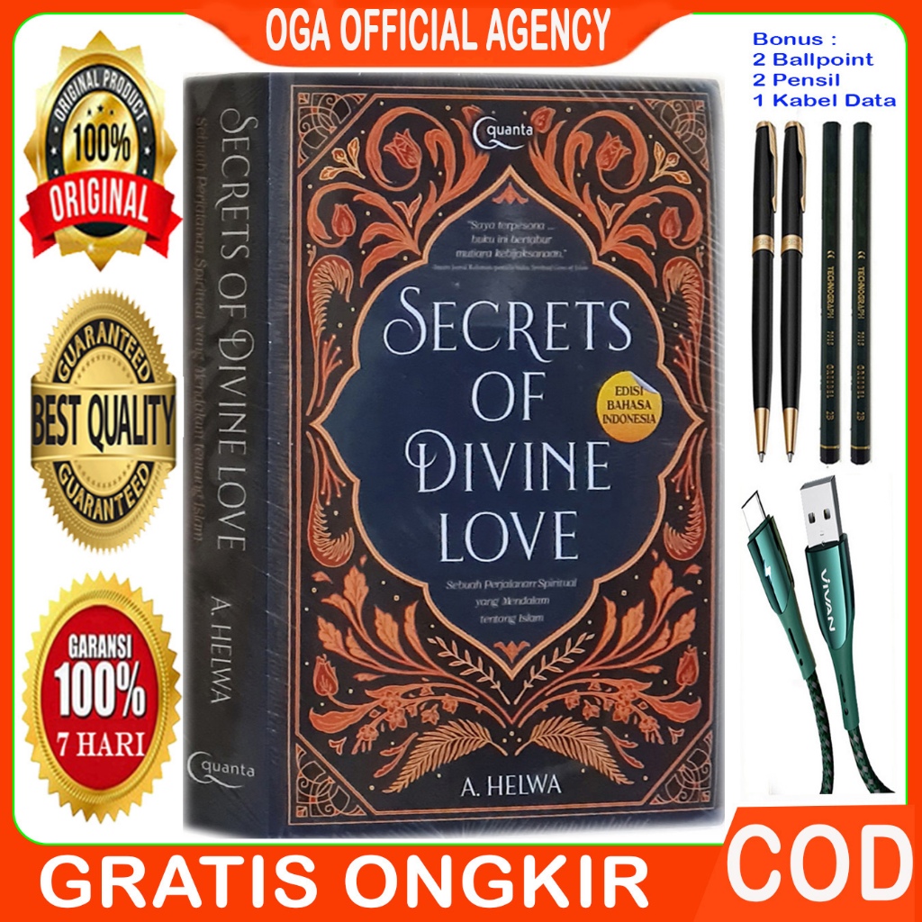 Secrets Of Divine Love - Edisi Indonesia - A. Helwa - Original