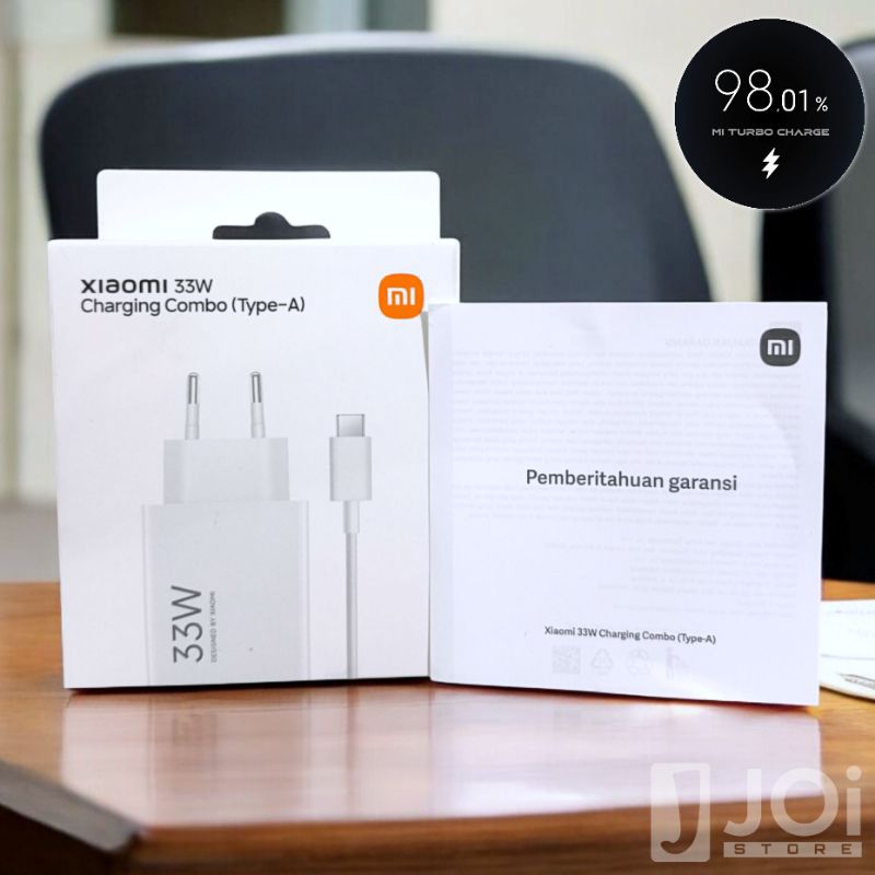 [Original] Charger Xiaomi 33w Turbo Charge MDY-16-EF Garansi Resmi