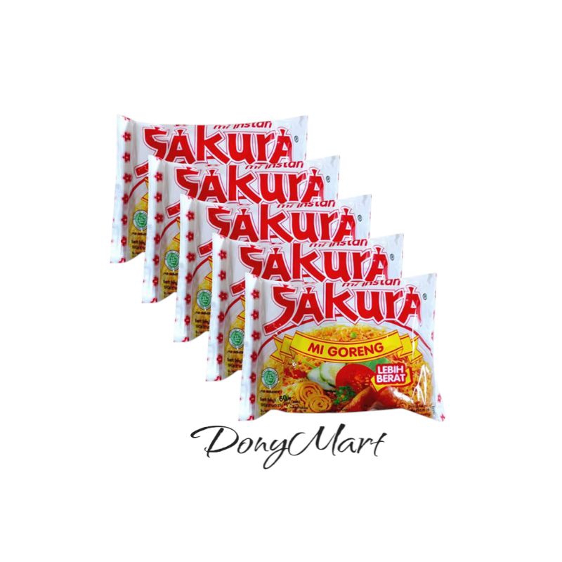 

{ 5 PCS } Mie Sakura Mie Goreng Mie Goreng Jadul