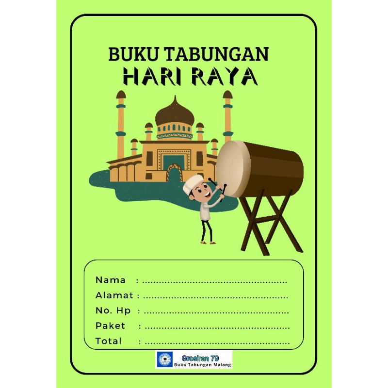 

BUKU TABUNGAN HARI RAYA CUSTOM GAMBAR
