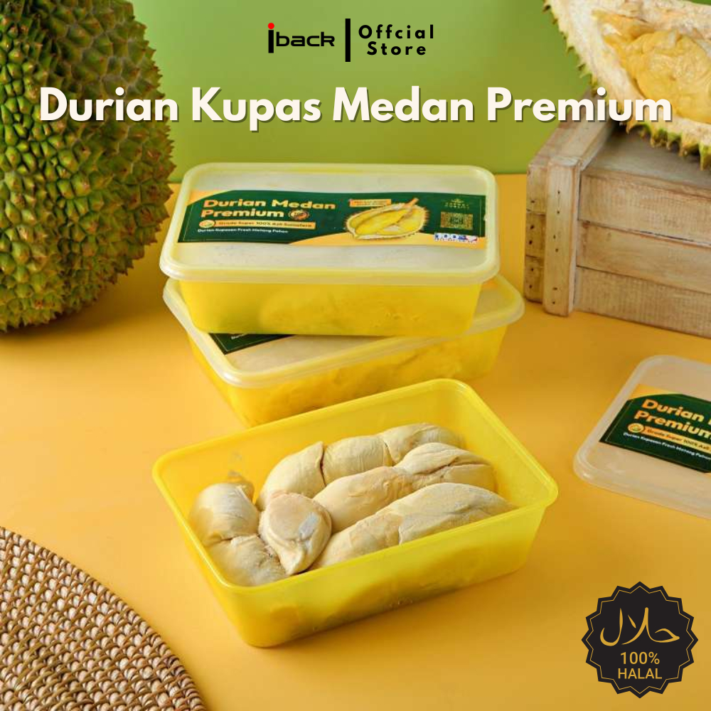 

Durian Medan Premium 500gr Manis Legit
