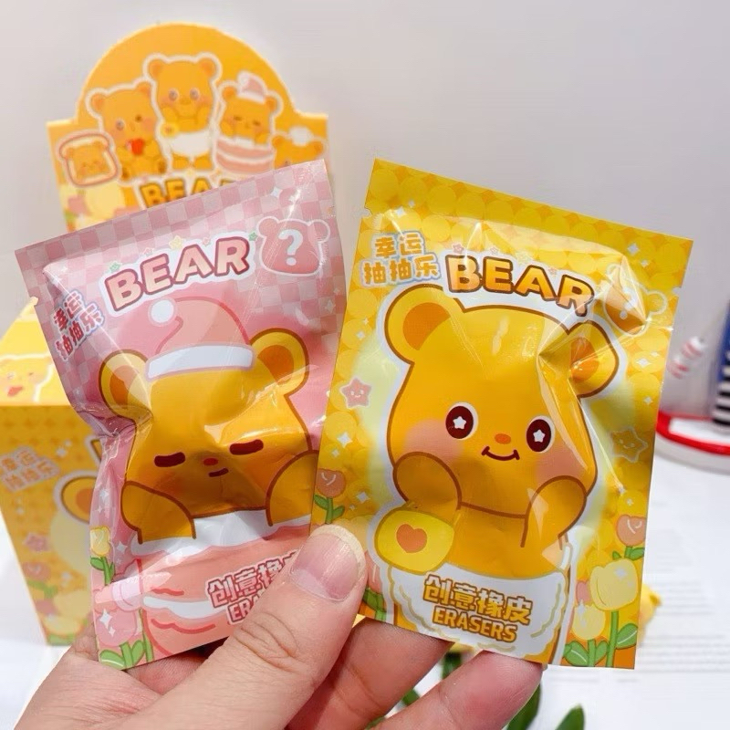 

Penghapus Mystery Bag Eraser Butter Bear Lucu