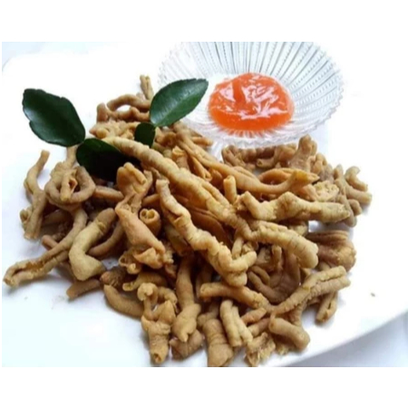 

keripik usus ayam Kampung original usus ayam crispy 500 gram
