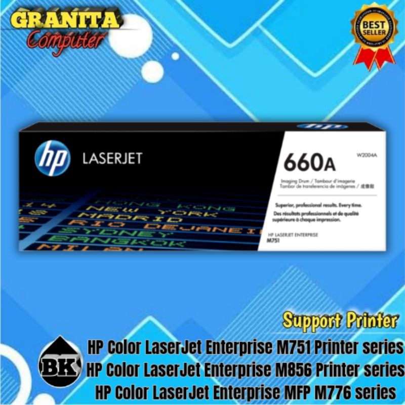 Toner Laserjet HP 660A Original W2004A Imaging Drum KW2004A