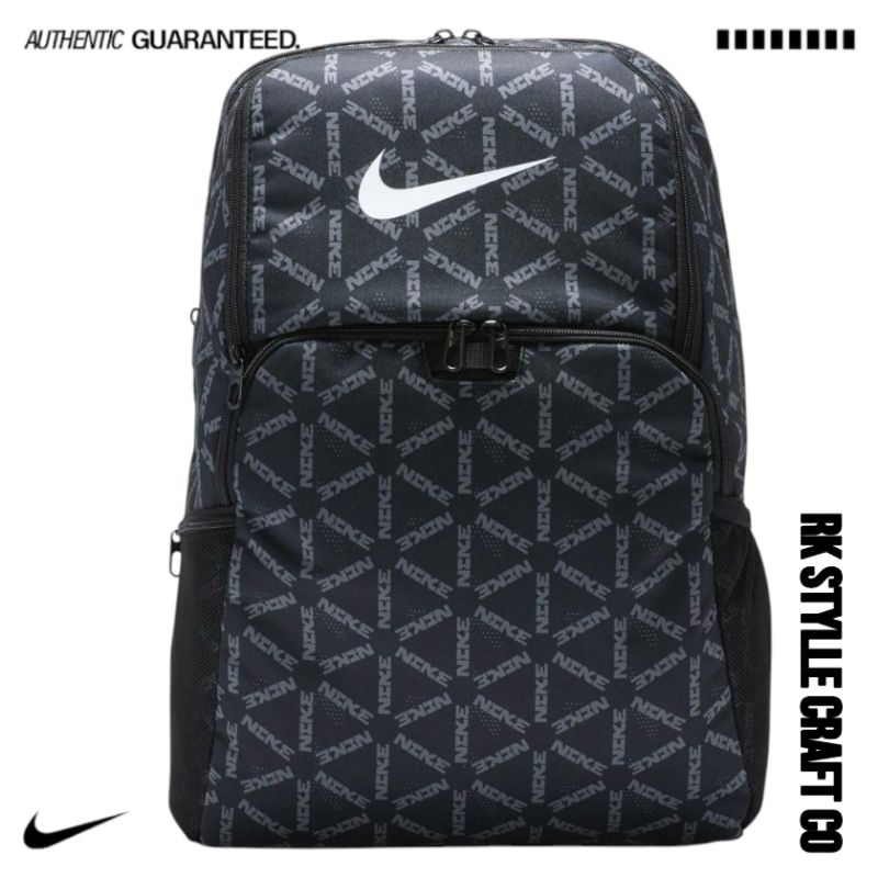 Tas Ransel | Tas Laptop | Tas Nike Brasilia 9.5 Training Backpack Printed 30L Extra Large 100%Origin