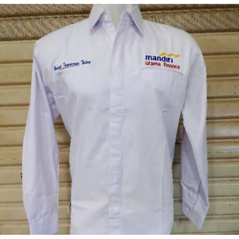Kemeja mandiri utama finance baju mandiri utama finance Pdh mandiri utama finance seragam mandiri ut