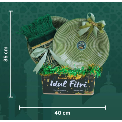 

Parcel hampers lebaran idul fitri pontianak set piring