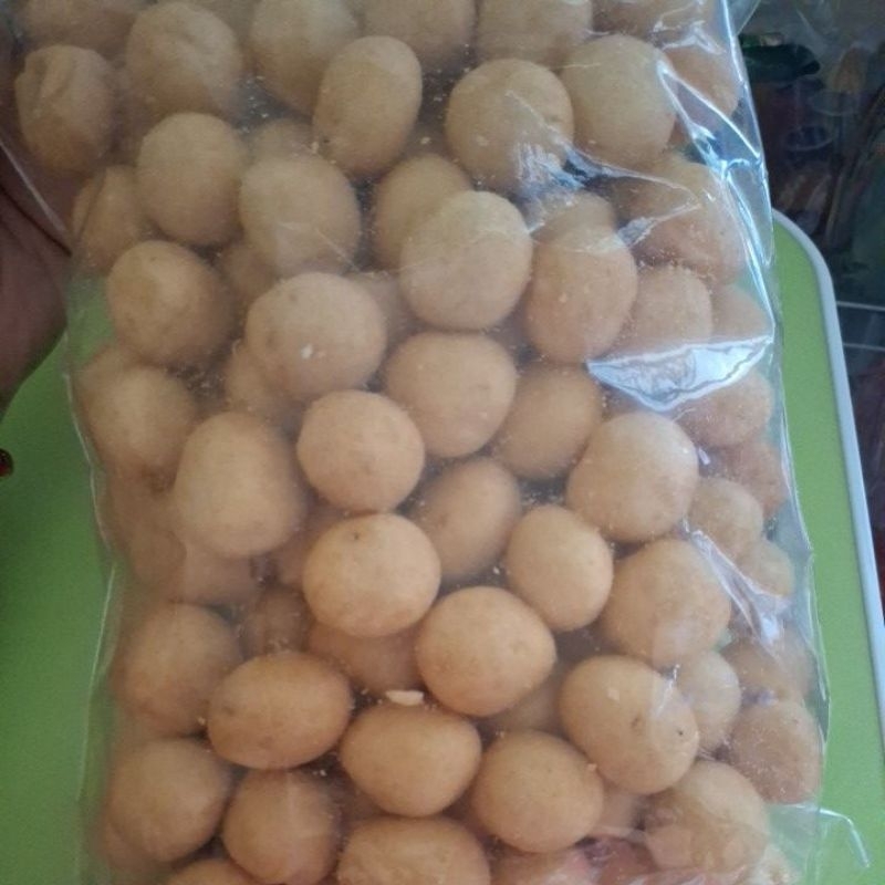 

Krupuk ikan tenggiri bulat