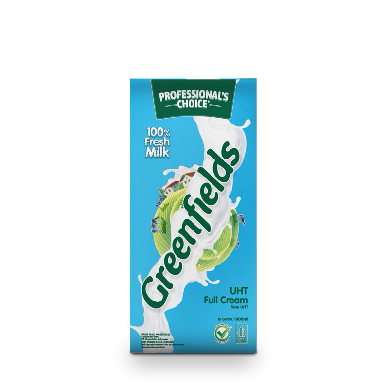 

GREENFIELDS UHT 1Liter Kartonan GRAB/GOJEK