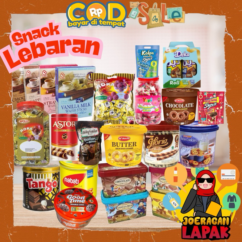 

⭐️JOERAGANLAPAK⭐️ANEKA JAJANAN KALENG TIMBA EMBER MURAH SNACK LEBARAN GERY TANGO CHOCOLATOS NABATI ASTOR WAFELLO DILAN KOKOLA