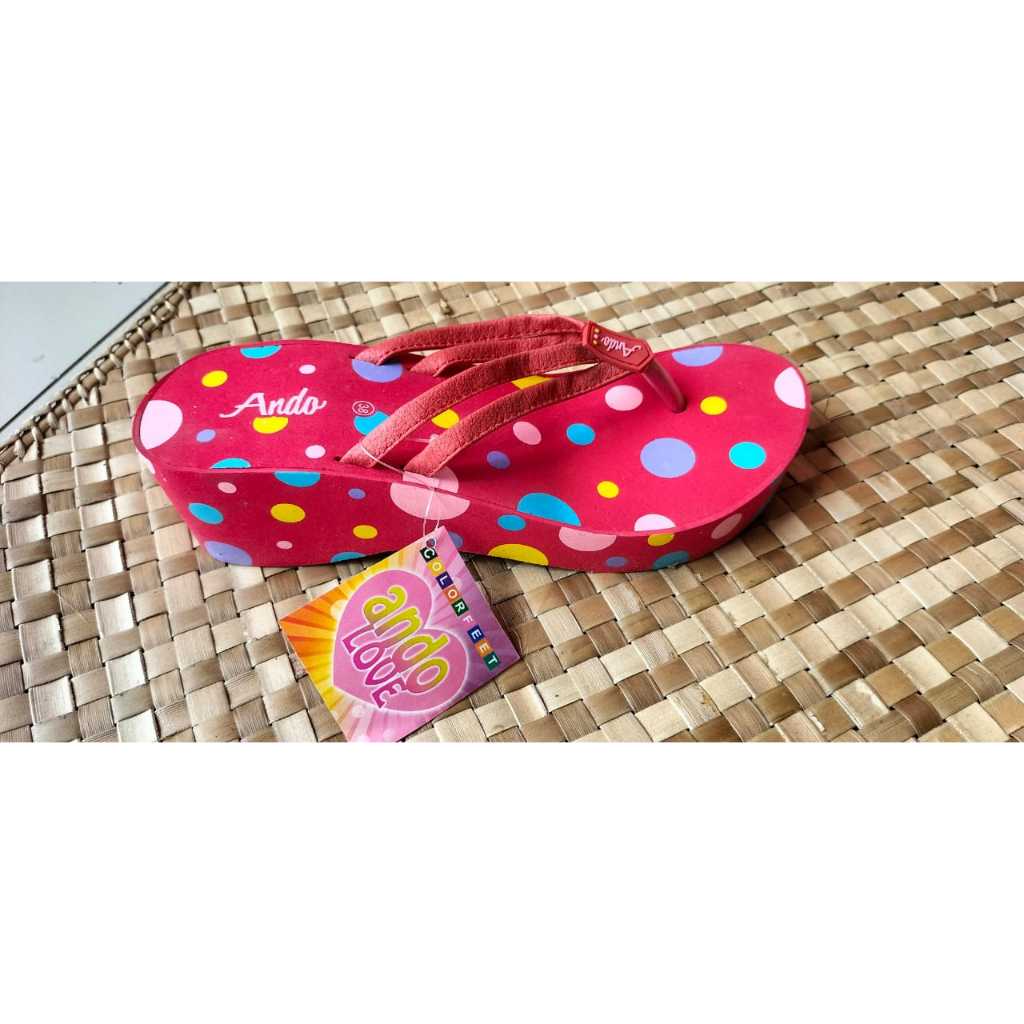 SANDAL ANDO HAK TINGGI CLAUDIA,FIXIE,BLINK-BLINK