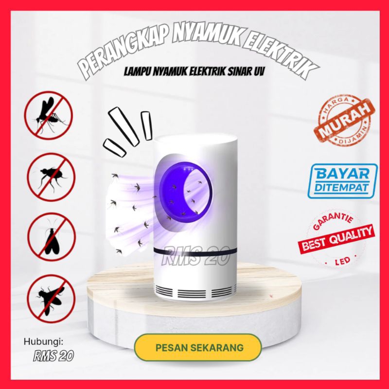 ALAT PERANGKAP NYAMUK ELEKTRIK/ LAMPU AMPUH MEMBASMI NYAMUK SERANGGA ANTI NYAMUK ELEKTRIK LAMPU ANTI