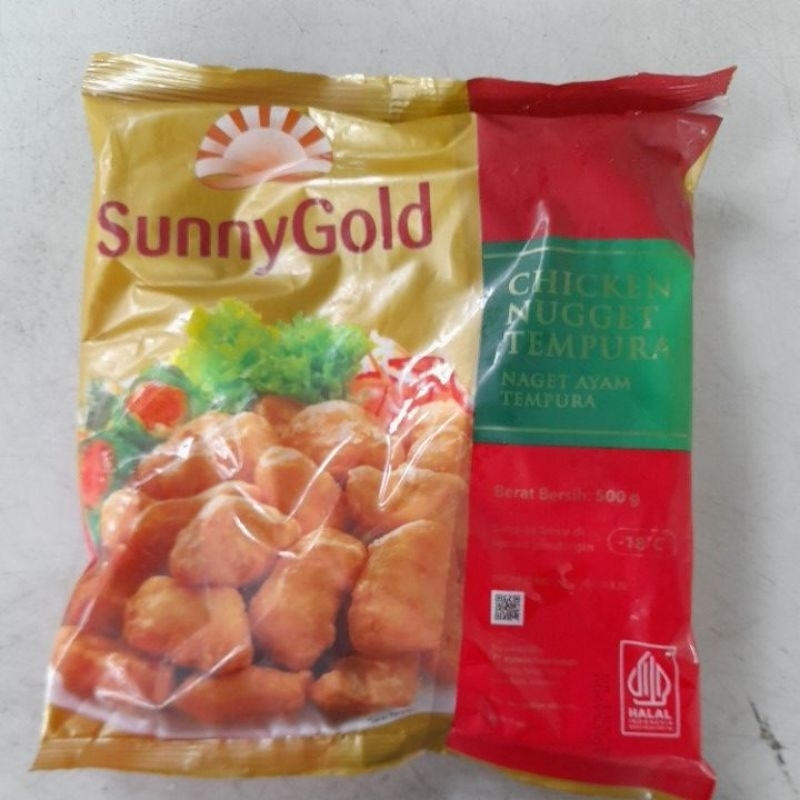 

Sunny Gold Chicken Nugget Tempura 500 gr