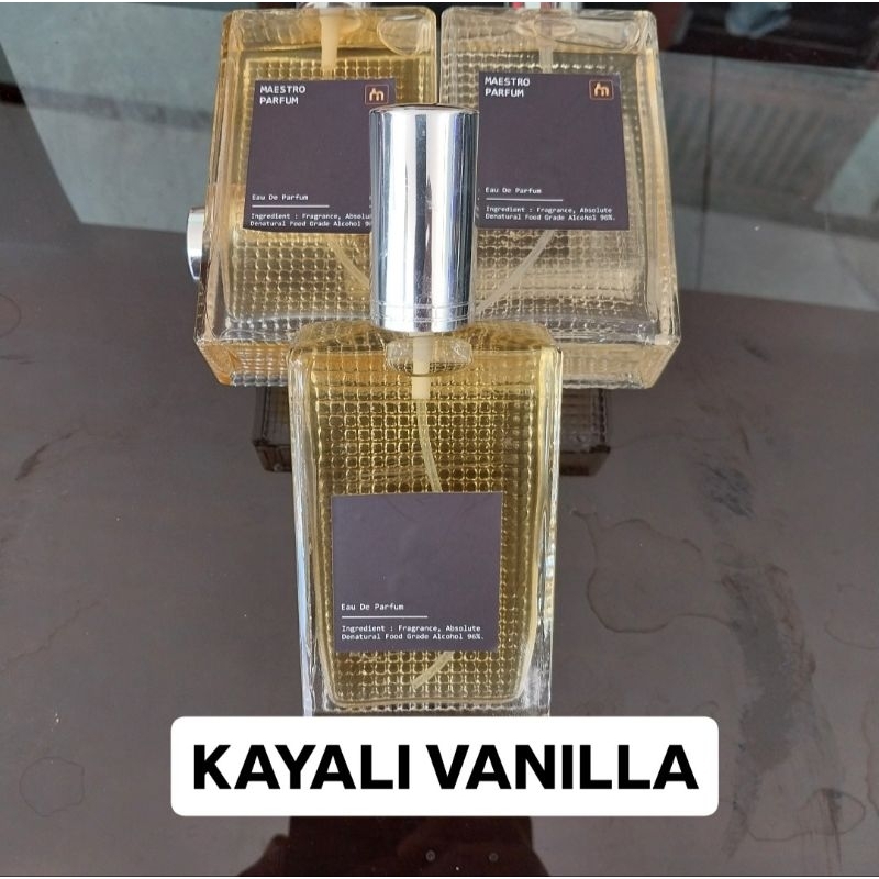 PARFUM KAYALI VANILLA ORIGINAL MAESTRO PARFUM BERGARANSI