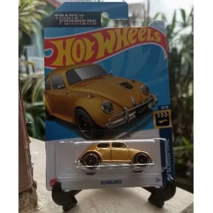 Bumblebee vw Beetle gold hotwheels