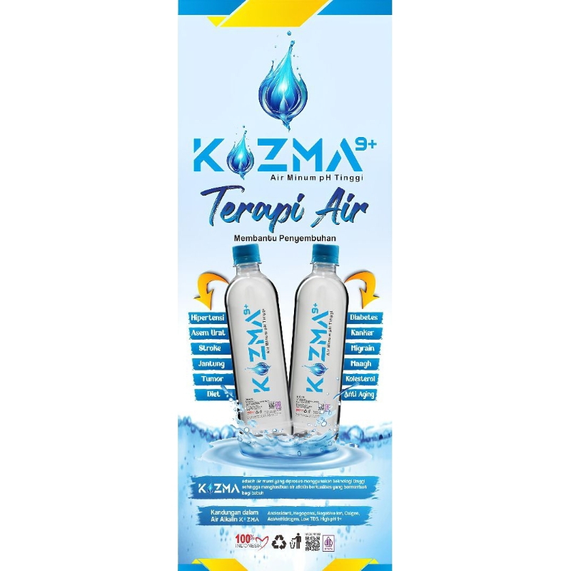 

Kozma PH9+ Isi 12 Botol