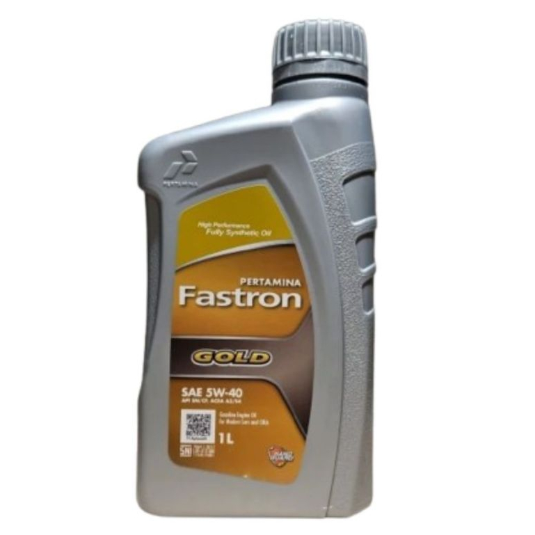 Oli Pertamina Fastron Gold SAE 5W40 oli 5W-40 Kemasan 1 L